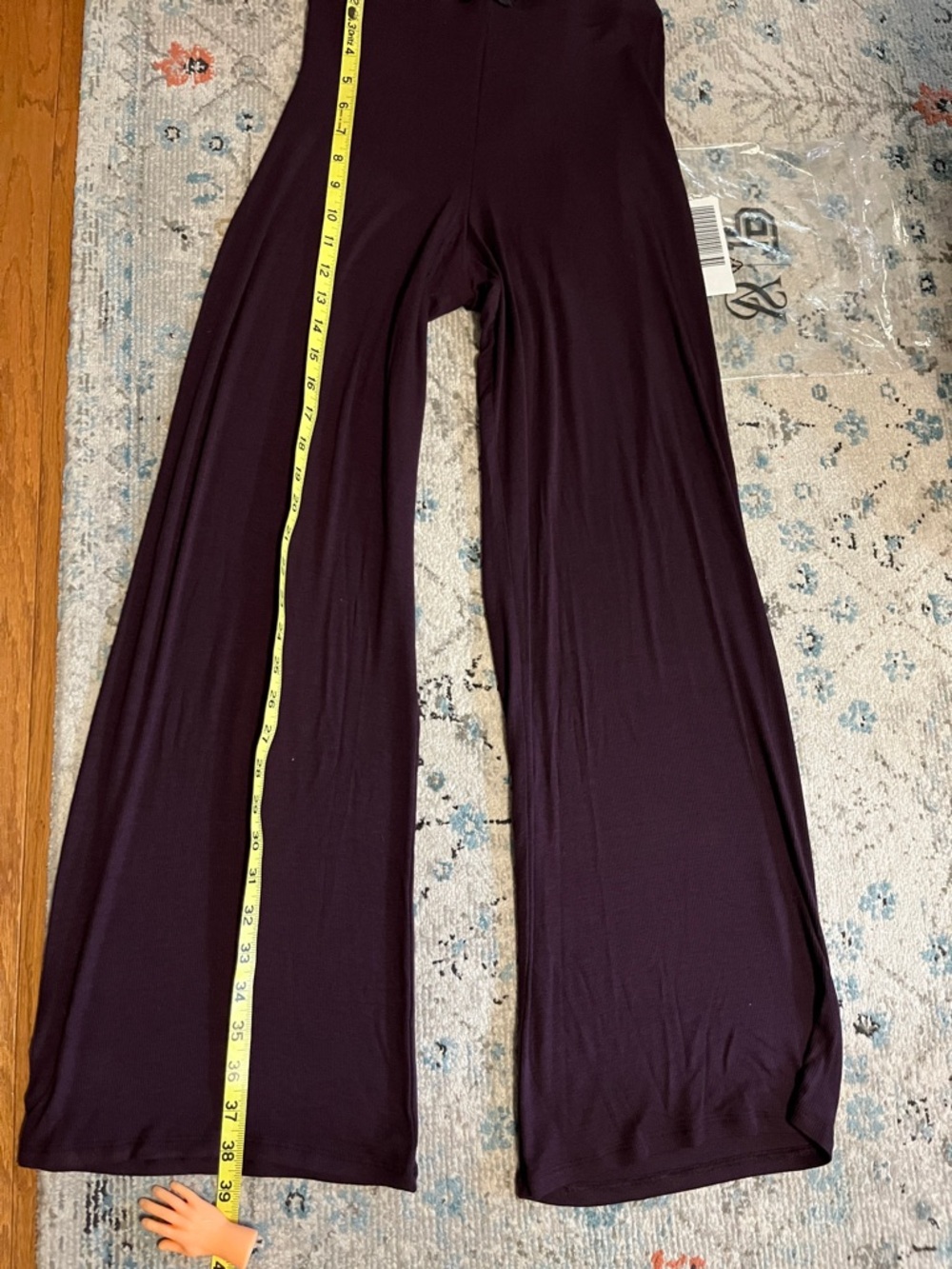 NWT Victoria's Secret SoSoft Modal Winter Wine Ribbed Cami & Pant Sleep Set - Picture 13 of 15